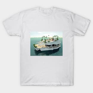 Mega Yacht, Gift for boyfriend, Gift for dad, Gift for him T-Shirt